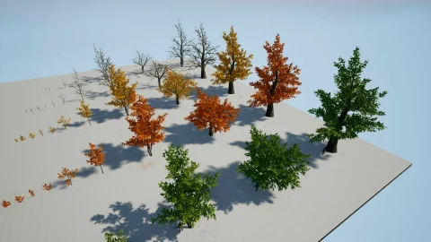 季节的树木 - Season's Trees Vol 1