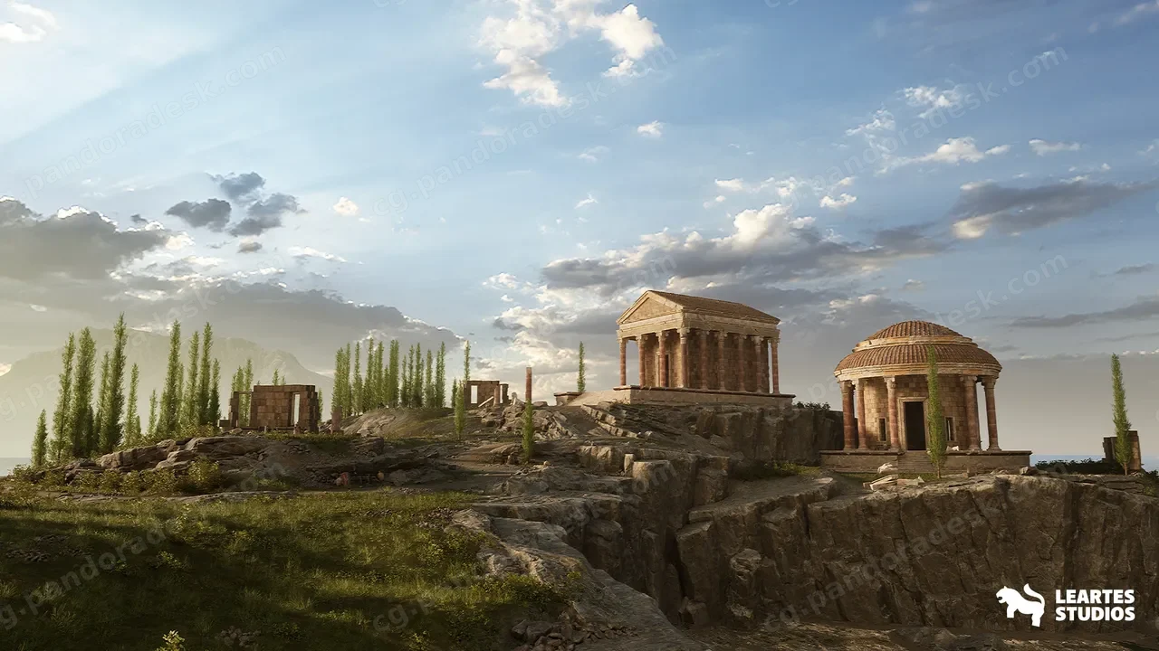 罗马神庙遗址 - Roman Temple Ruins