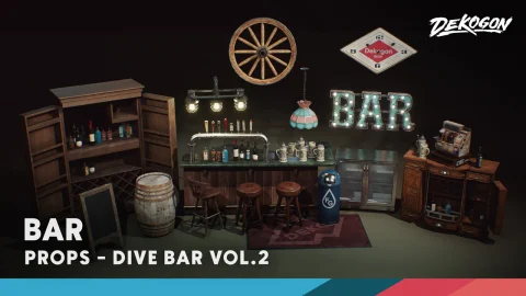 餐厅与潜水酒吧 第二辑 - 酒吧 Restaurant and Dive Bar VOL.2 - Bar