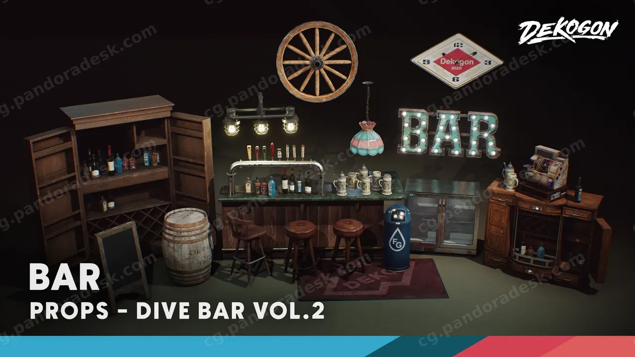 餐厅与潜水酒吧 第二辑 - 酒吧 Restaurant and Dive Bar VOL.2 - Bar