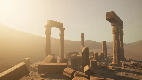 沙漠废墟 - Desert Ruins