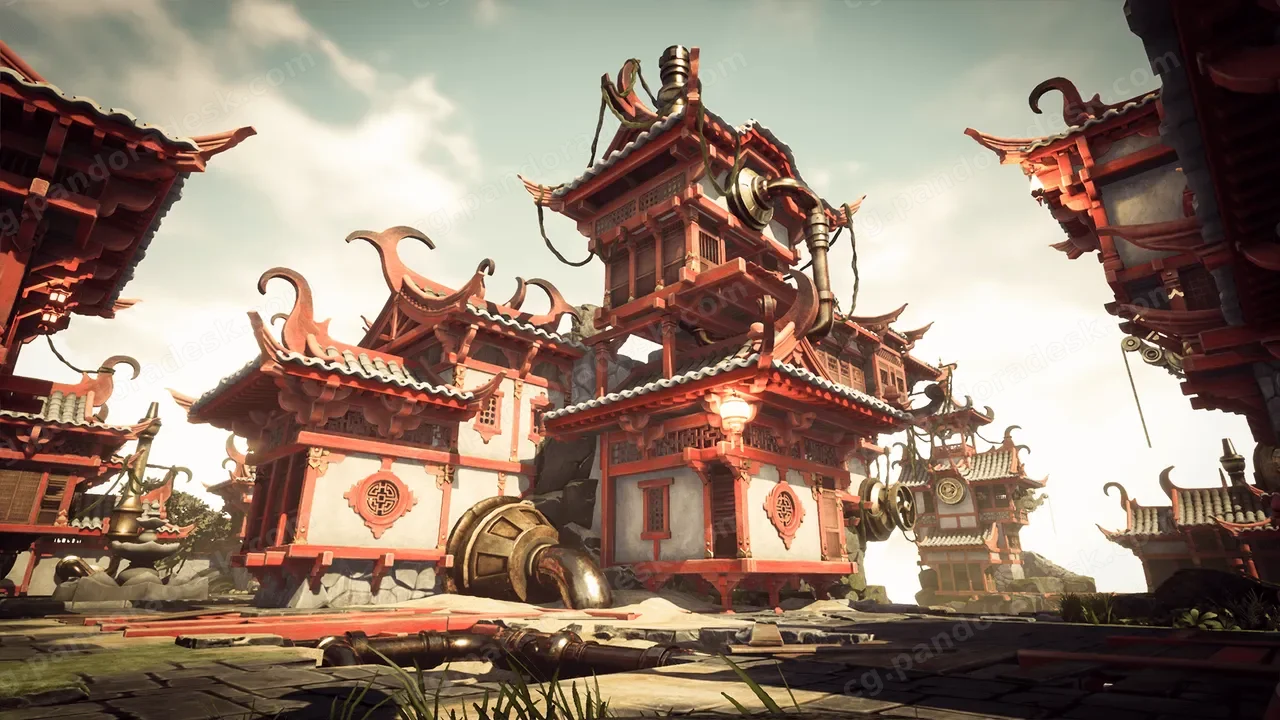 蒸汽朋克小镇 - Steampunk Town