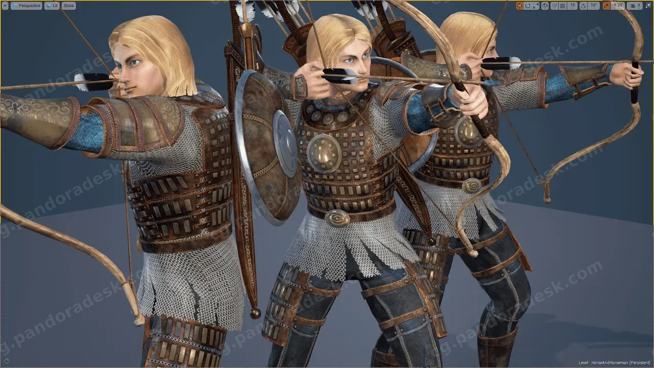 骑士弓箭手-Adam Horseman Archer