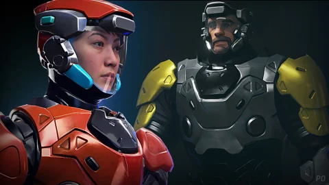 科幻军队士兵部队角色模型 SciFi Troopers Set