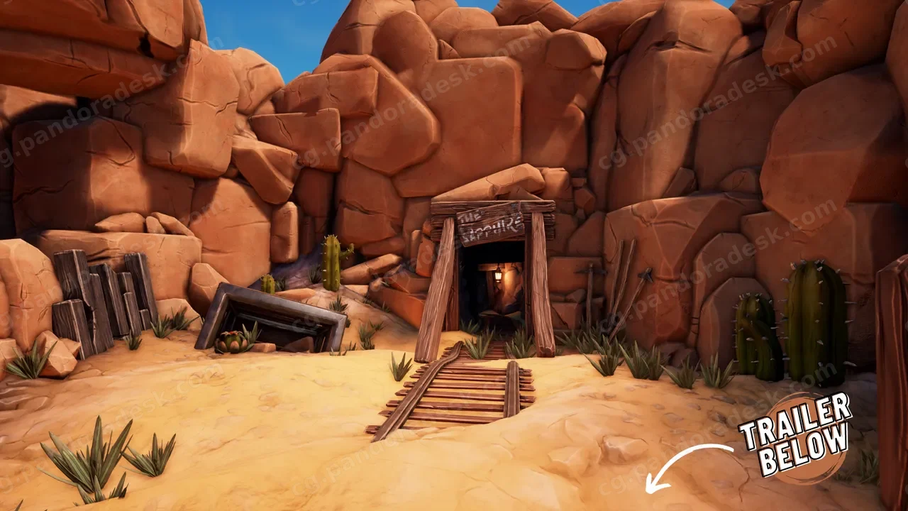 风格化的狂野西部 - Stylized Wild West