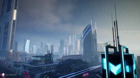 复古科幻未来城市包 - Retro Sci-Fi Futuristic City Pack