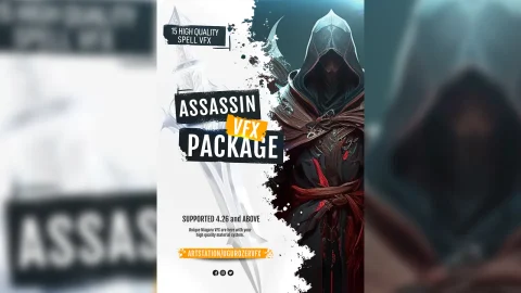 刺客法术视觉特效包 Assassin Spell VFX Pack