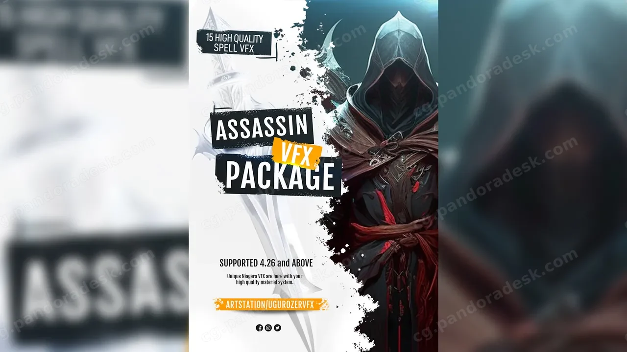 刺客法术视觉特效包 Assassin Spell VFX Pack