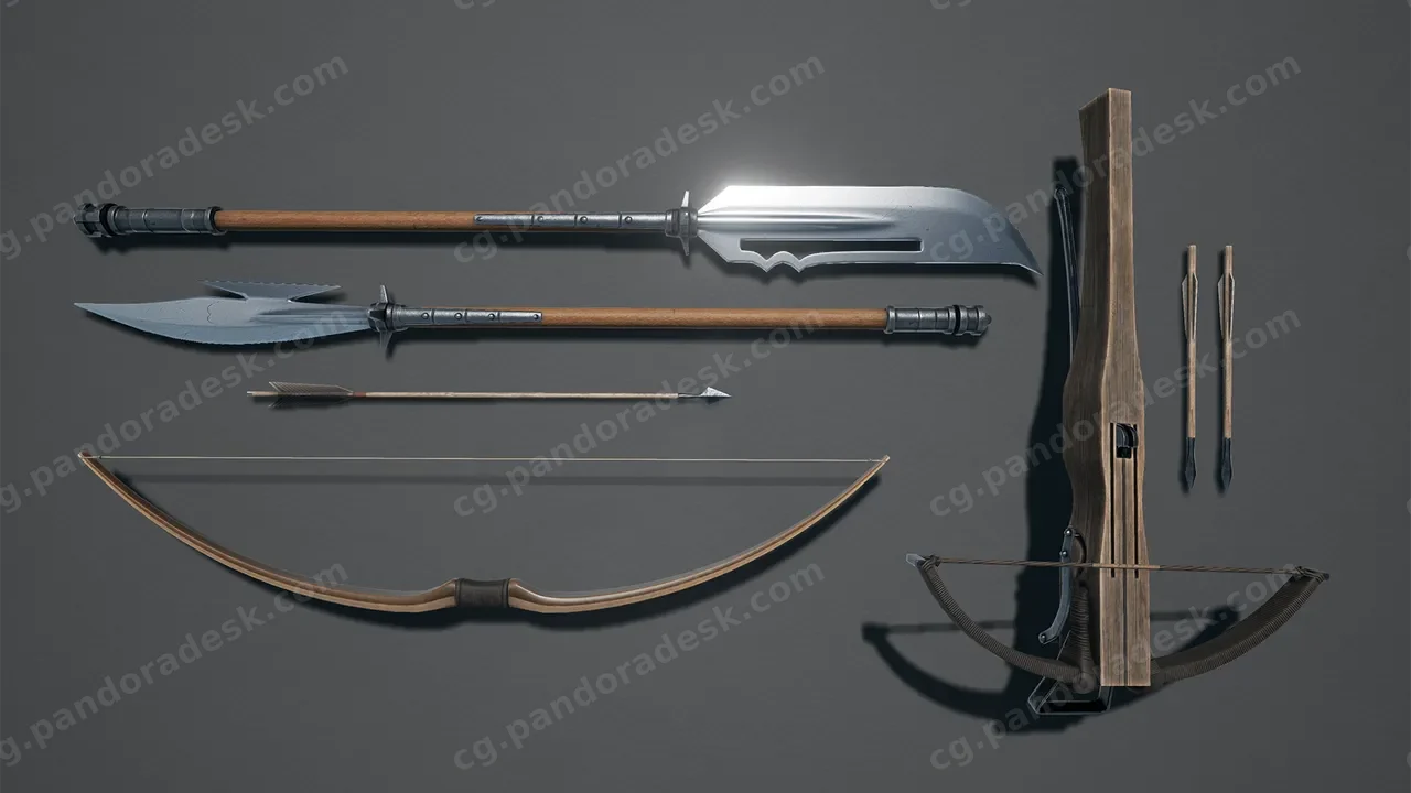中世纪武器包 - Medieval Weapons Pack 3