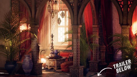 中东阿拉伯宫殿-Arabian Palace - A Middle Eastern Environment