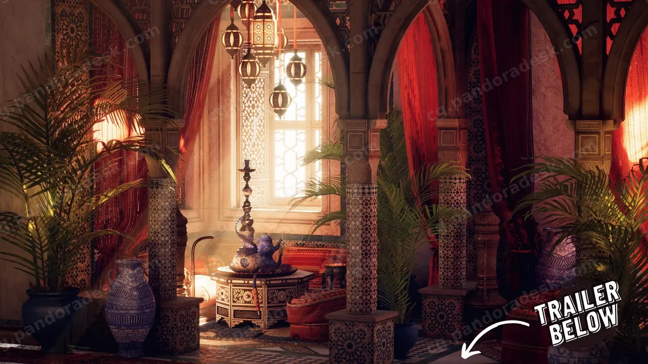 中东阿拉伯宫殿-Arabian Palace - A Middle Eastern Environment