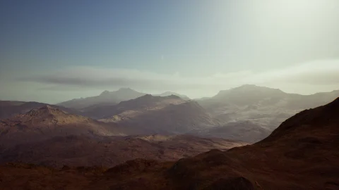 荒原地貌 Badlands Landscape