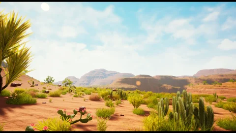 死亡峡谷-"Dead Canyon" Landscape