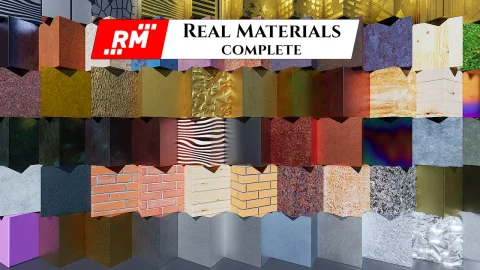 完整的真实材料 - Real Materials Complete