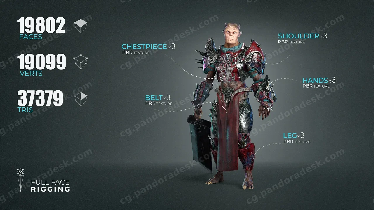奇幻生物战士 Fantasy Creature Warrior