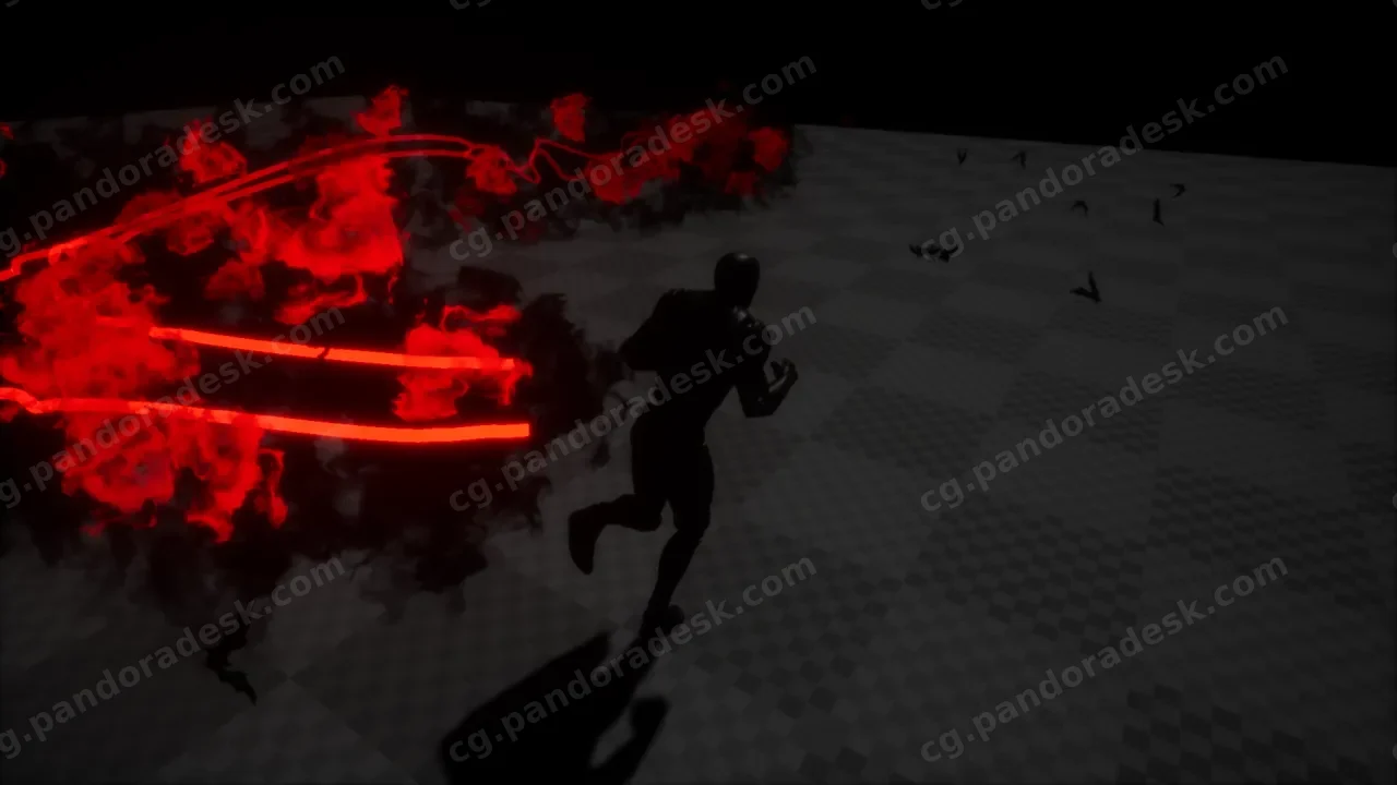 奔跑冲刺特效-Dash VFX