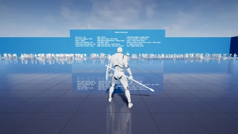 长矛盾牌动画包-Essential Spear And Shield Animation Pack
