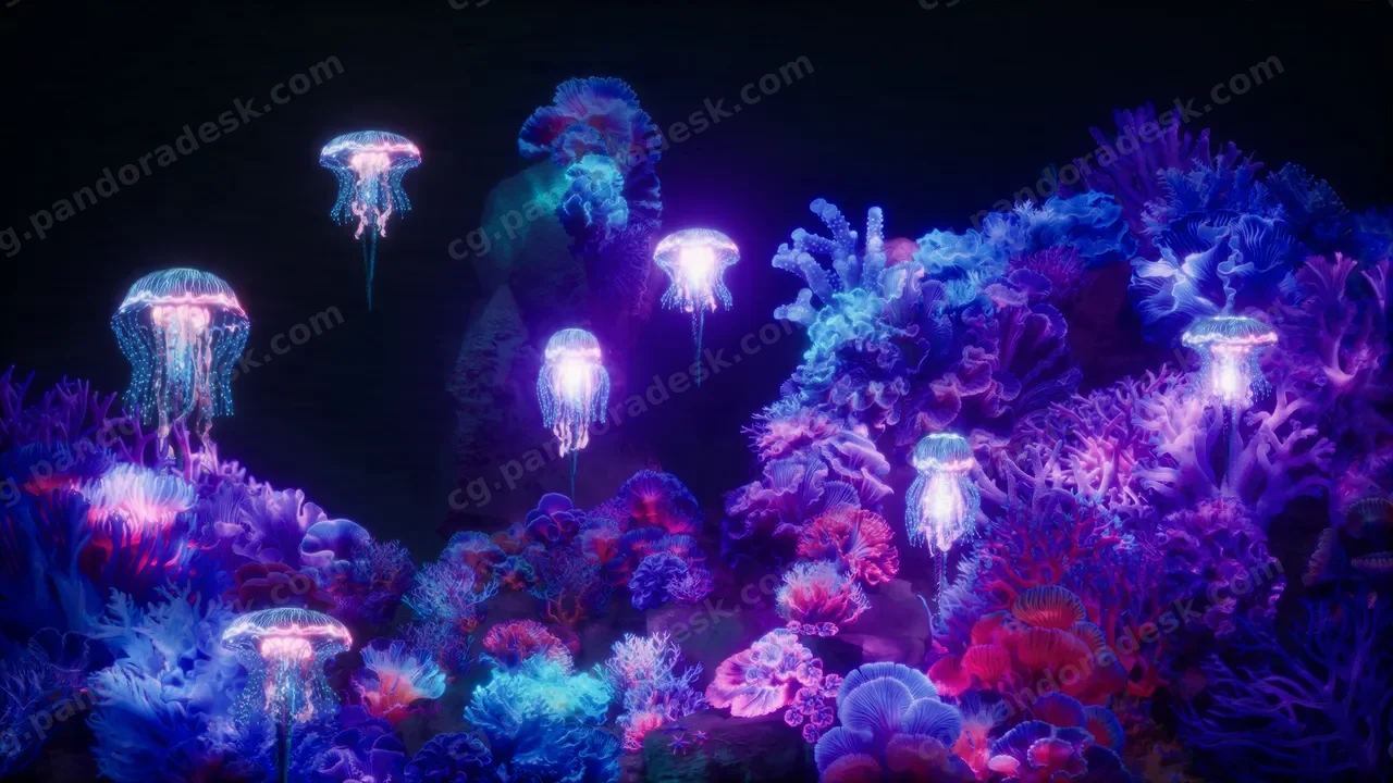 水下珊瑚包01 - Underwater Coral Pack 01