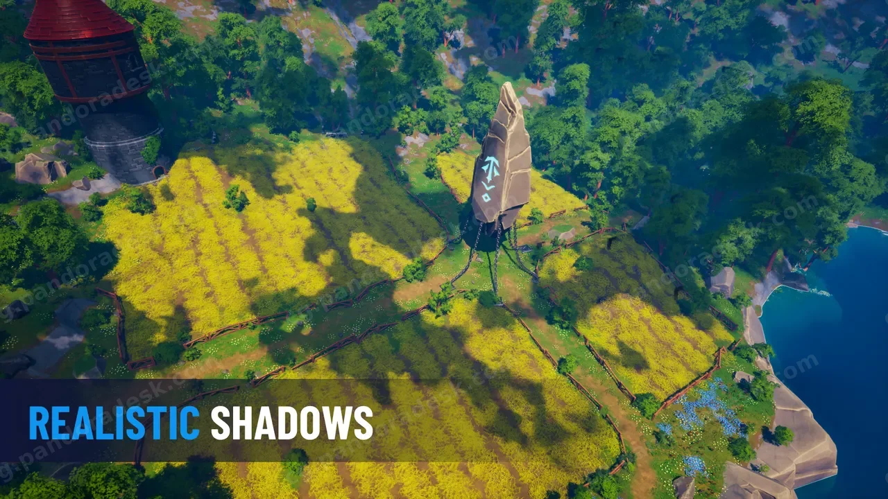 高性能动态云阴影材质 Easy Cloud Shadows