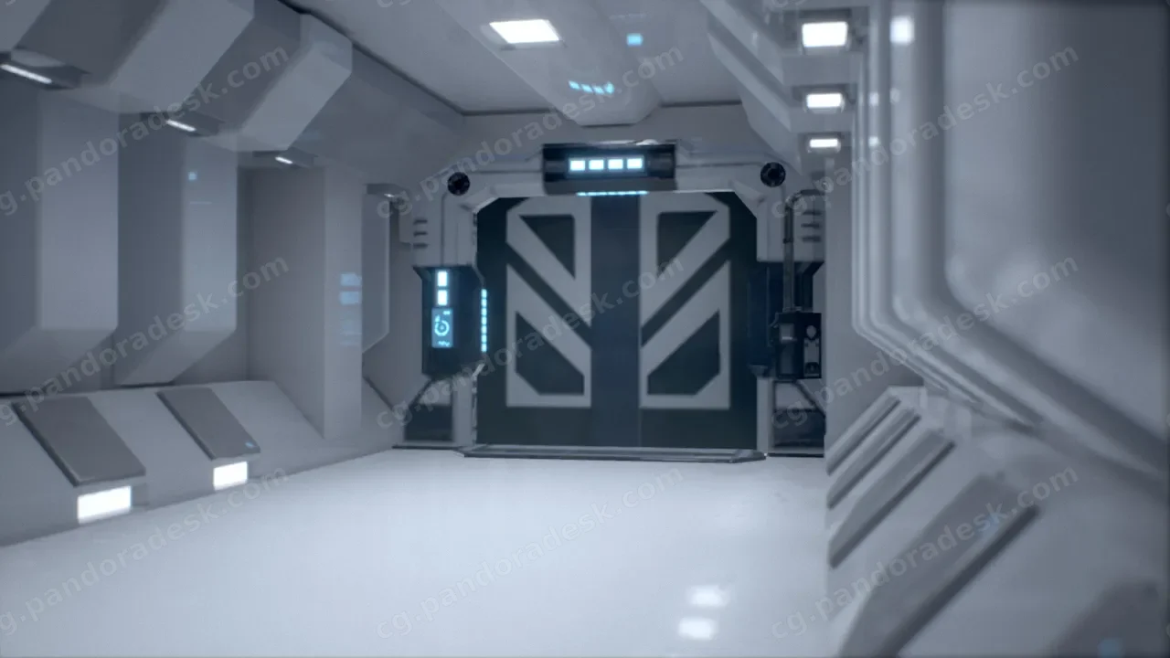 科幻动画门组 - SciFi Animated Doors Pack