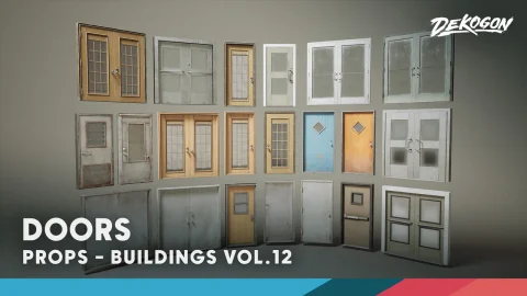 建筑系列 第12辑——城镇之门 Buildings VOL.12 - Town Doors