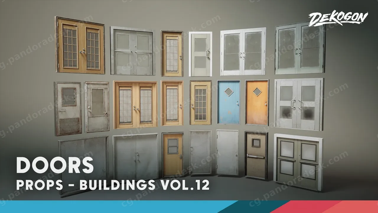 建筑系列 第12辑——城镇之门 Buildings VOL.12 - Town Doors