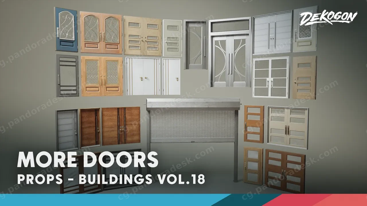 建筑 第18卷 - 更多门 - Buildings VOL.18 - More Doors
