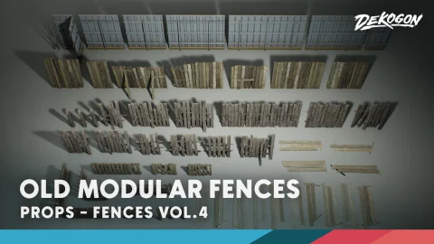 旧栅栏模块化 - Fences VOL.4 - Old Fences Modular