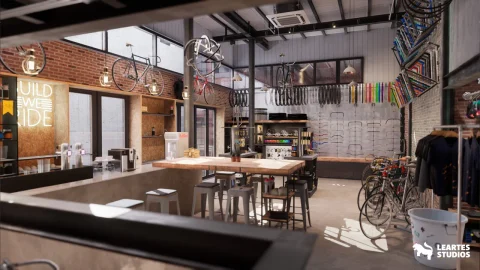自行车商店环境-Bike Shop Environment