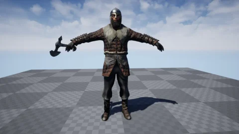 维京持斧战士-Viking Ulf