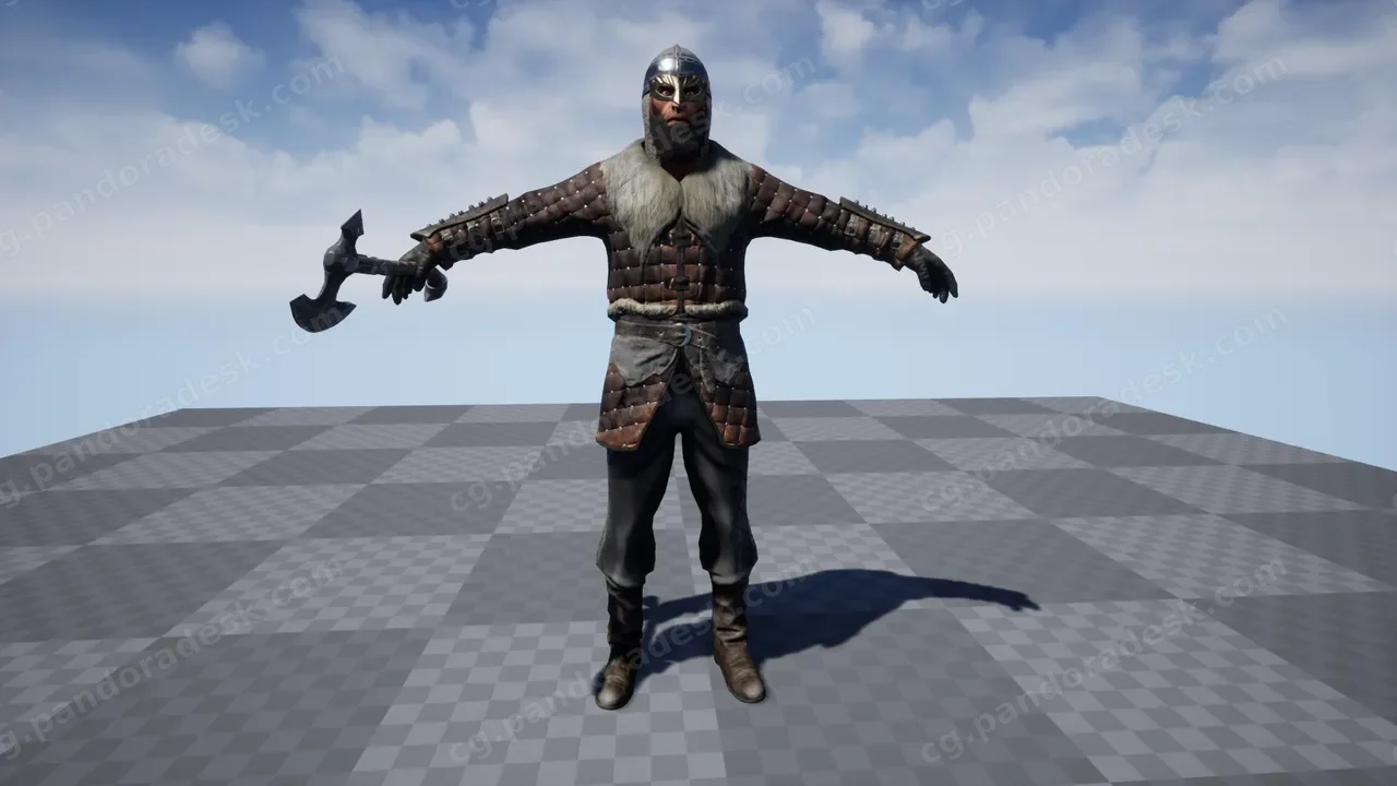 维京持斧战士-Viking Ulf
