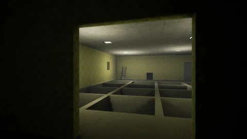 模块化密室后室场景 - The Backroom 5 Modular levels 1