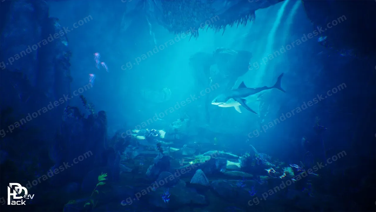 海底世界 70项资产 - Underwater World 70 Assets