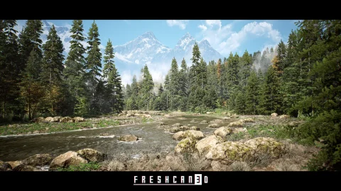 森林环境 、 程序化山林、 森林 - Forest Essentials Environment Procedural