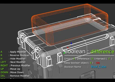 Blender 加速硬表面建模插件 Speedflow