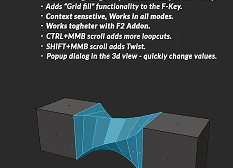 Blender 智能填充工具 Smart Fill